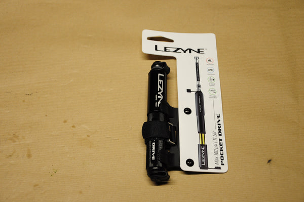 Lezyne Pocket Drive Mini Fietspomp 11 bar